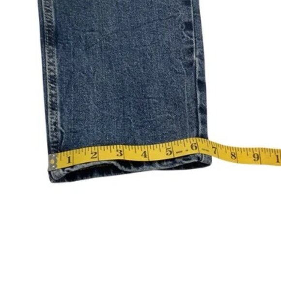 Calvin Klein High Rise Straight Denim Jeans Medium Wash Women’s Size 27 - Picture 6 of 9